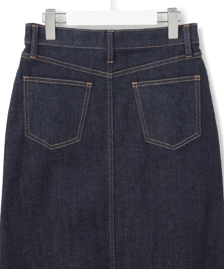 る*る様 大きい未使用★23区DENIM ★ストレッチ デニムスカート48 ネイ
