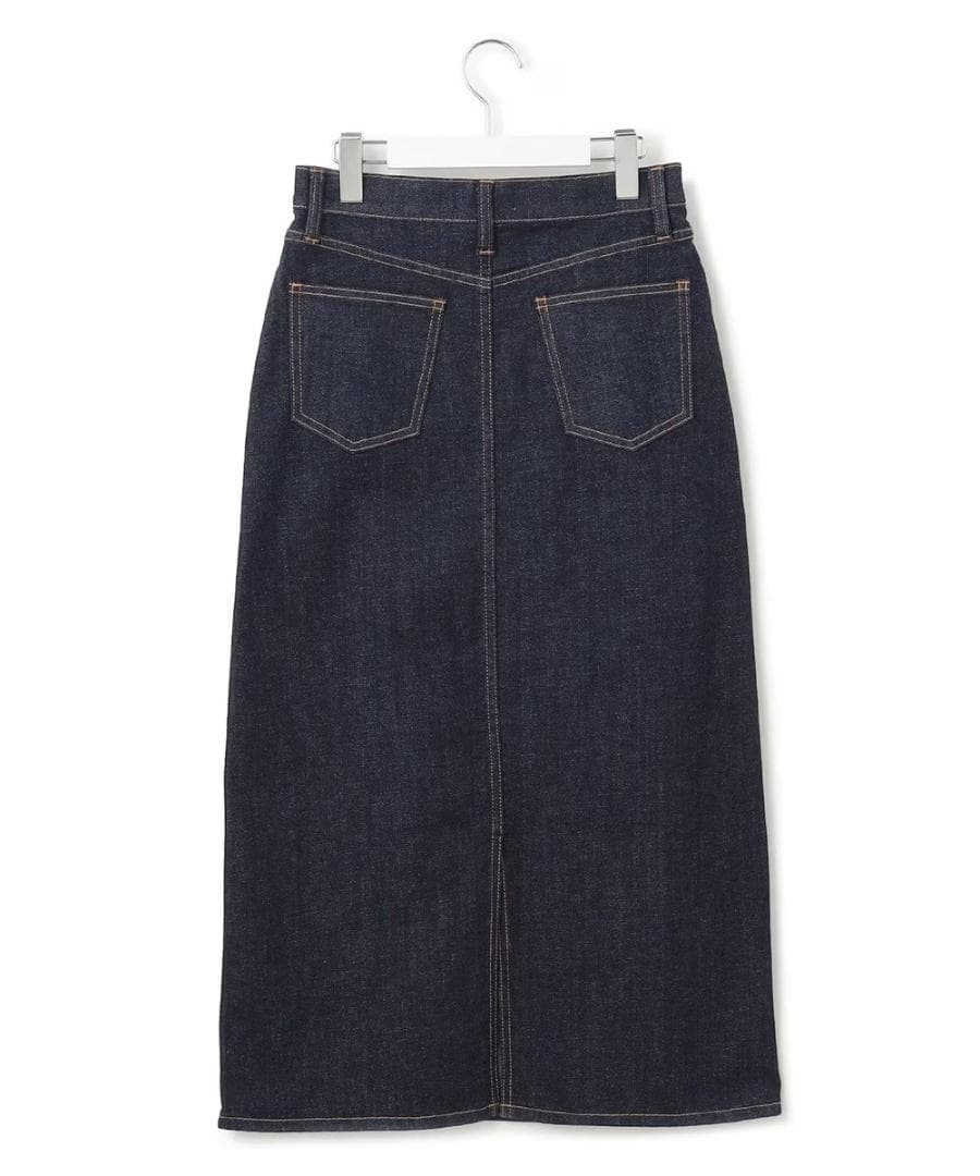 る*る様 大きい未使用★23区DENIM ★ストレッチ デニムスカート48 ネイ
