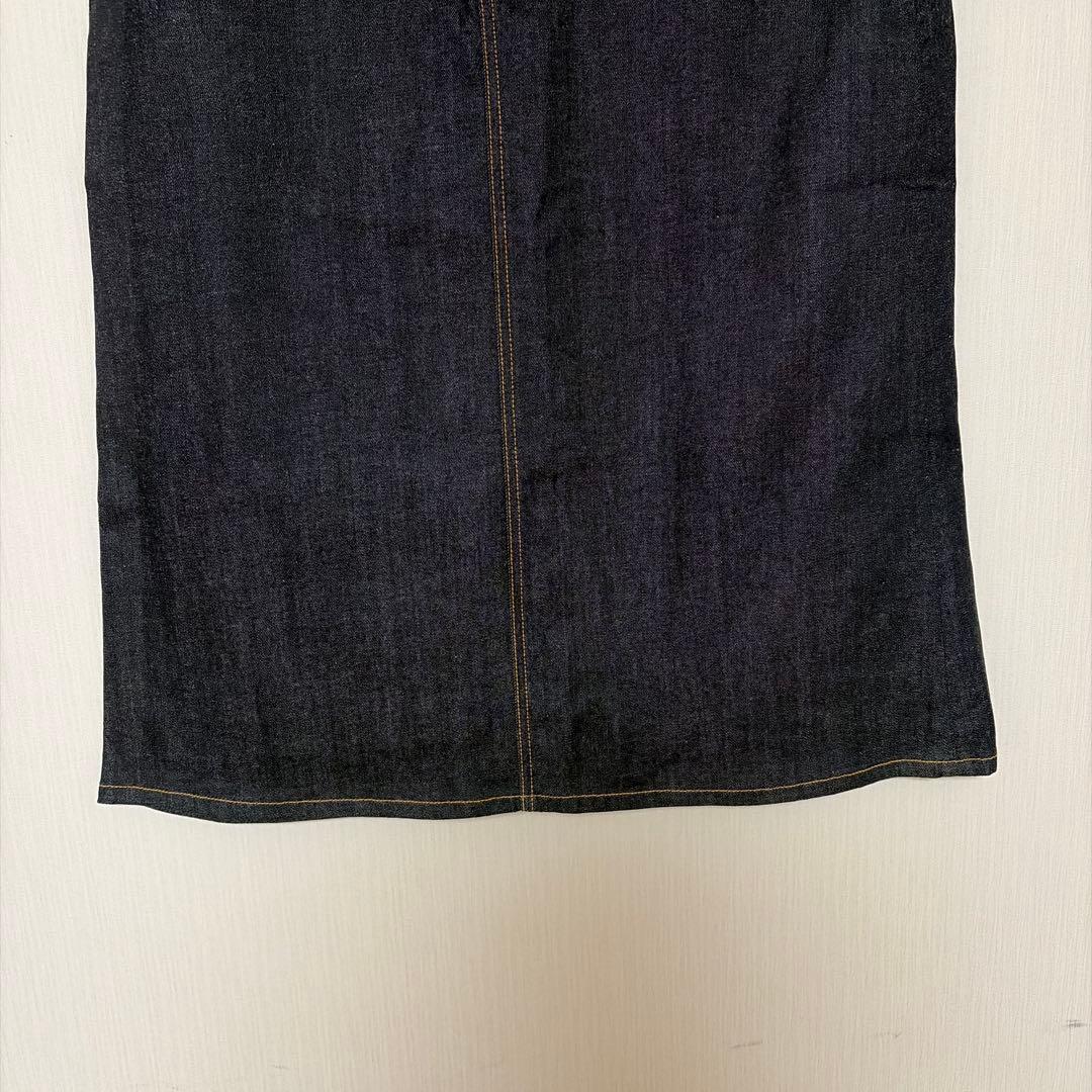 る*る様 大きい未使用★23区DENIM ★ストレッチ デニムスカート48 ネイ