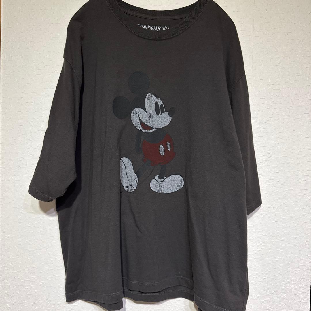 FRAMeWORK✖️Disney ミッキーBIG Tシャツ