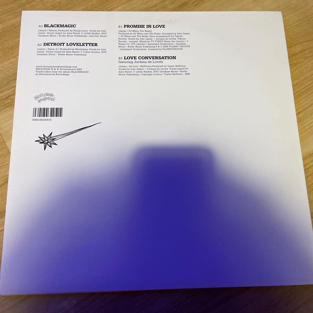 洋楽 jose james / blackmagic ep moodyman