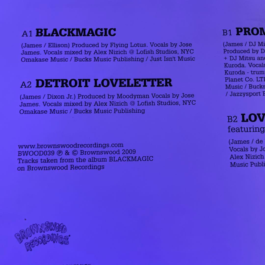 洋楽 jose james / blackmagic ep moodyman
