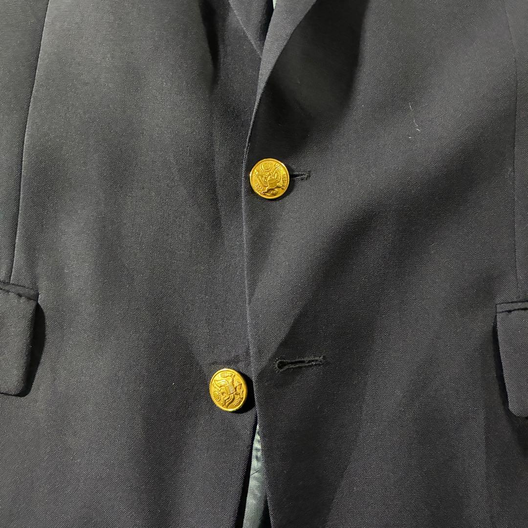 90s CHAPS Ralph Lauren紺ブレ金ボタンテーラードジャケット