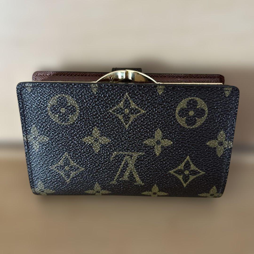 【美品】ルイ・ヴィトン　モノグラム　ヴィエノワ　二つ折り財布