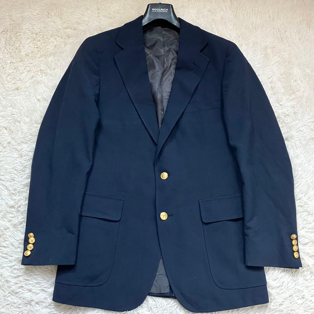 ✨希少80s90s✨ラルフローレン テーラード 紺ブレ 金釦 ヴィンテージ 美品