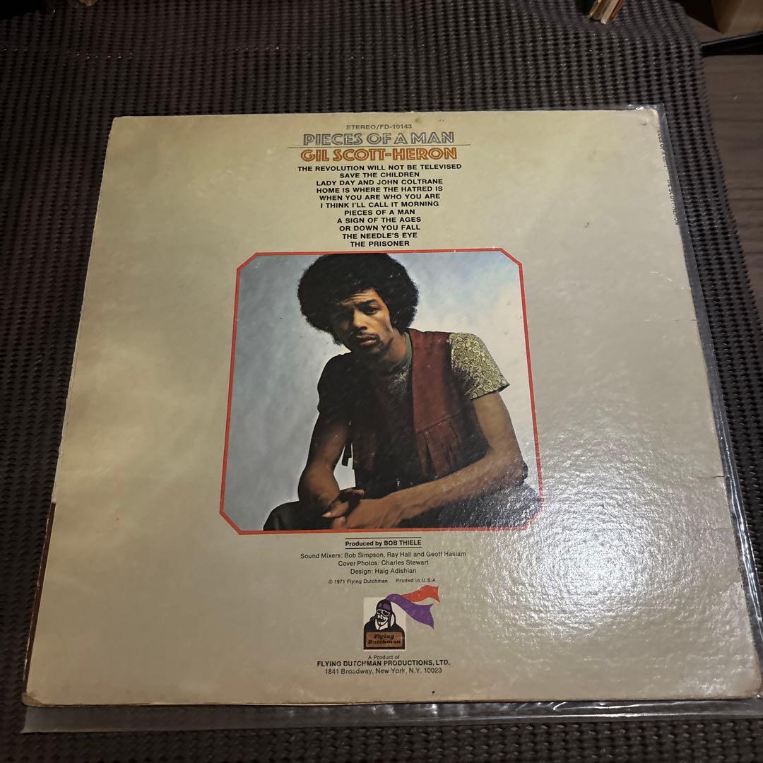 S*N様 Gil Scott-Heron Pieces Of A Man LP