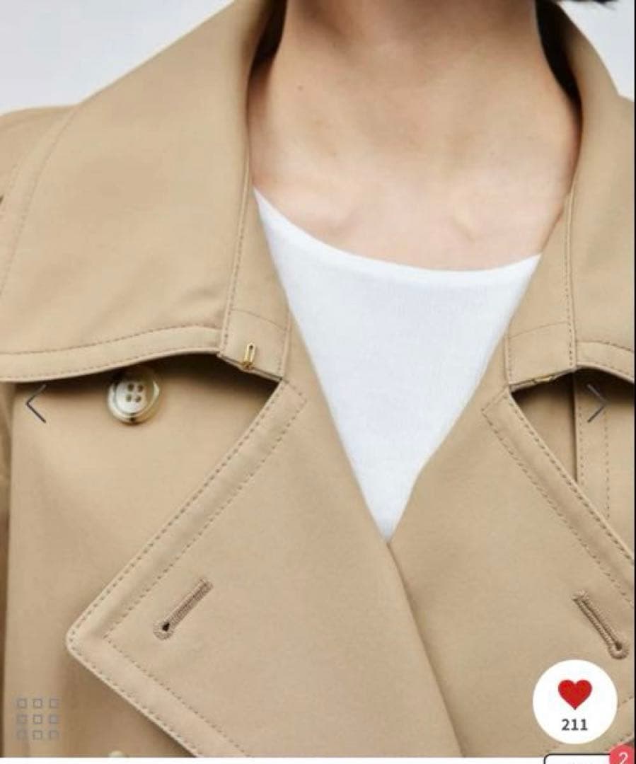 Me/【新品】【逸品】ベーシックトレンチコート【雑誌掲載】