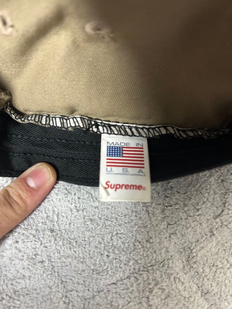 帽子 supreme washed chino twill camp cap
