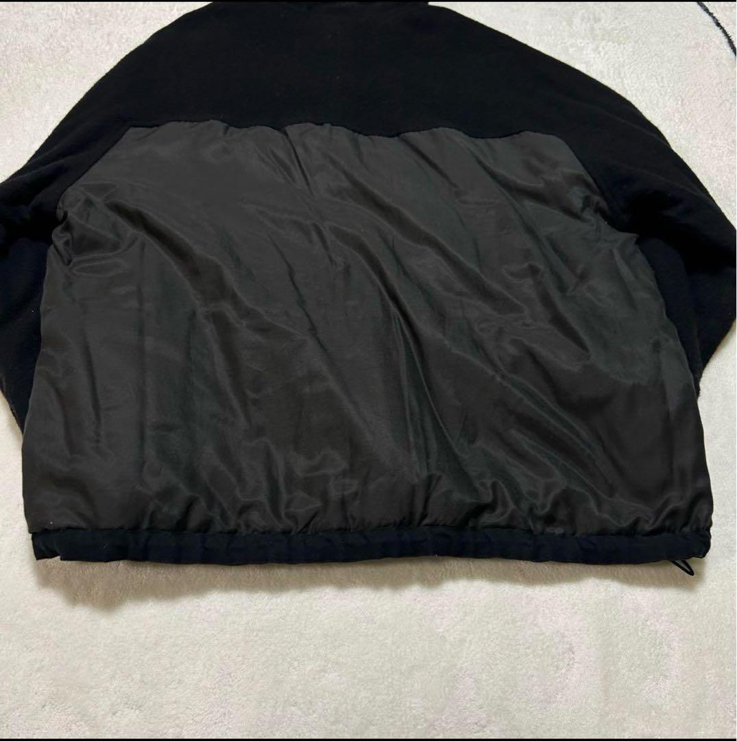 【美品】LIDNM☆トラックジャケット　ブルゾン　リバーシブル☆M☆黒