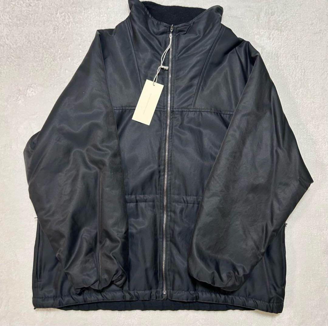 【美品】LIDNM☆トラックジャケット　ブルゾン　リバーシブル☆M☆黒