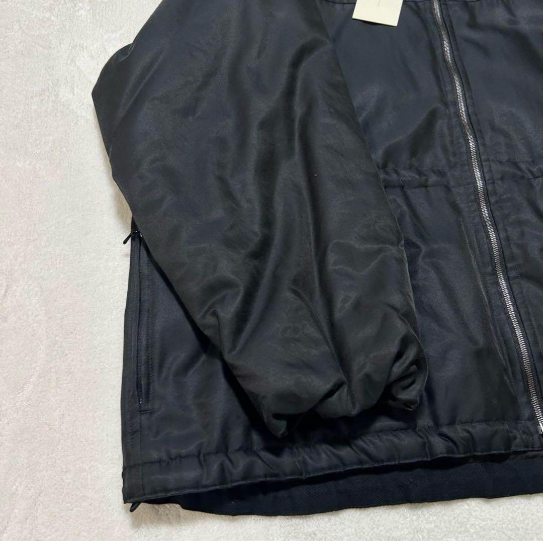 【美品】LIDNM☆トラックジャケット　ブルゾン　リバーシブル☆M☆黒