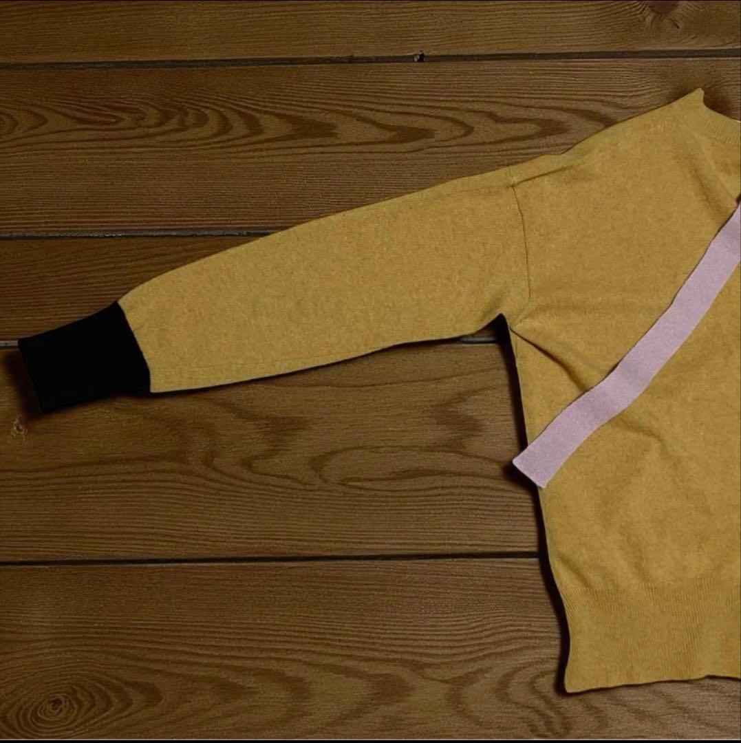 【良品】 バイカラー　ニット　カーディガン　カシミヤ　38 秋カラー　MARNI