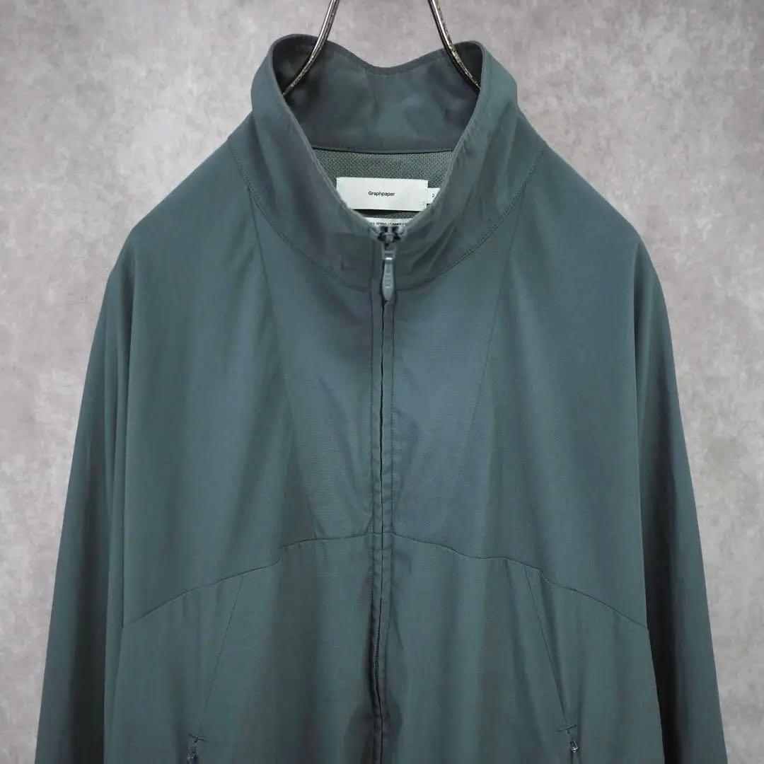 GRAPHPAPER｜Semi-Dull Poplin スタンドカラーブルゾン