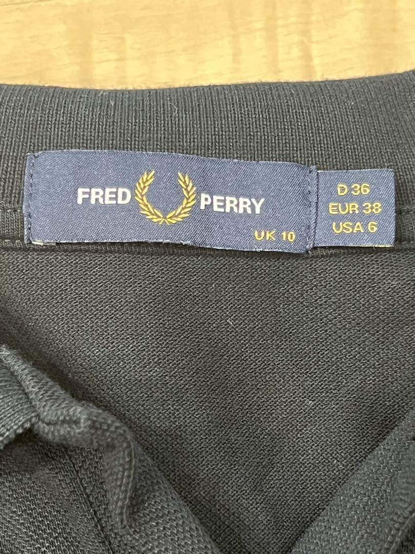 早い者勝ち！ FRED PERRY ポロシャツ　レディース　M ブラック