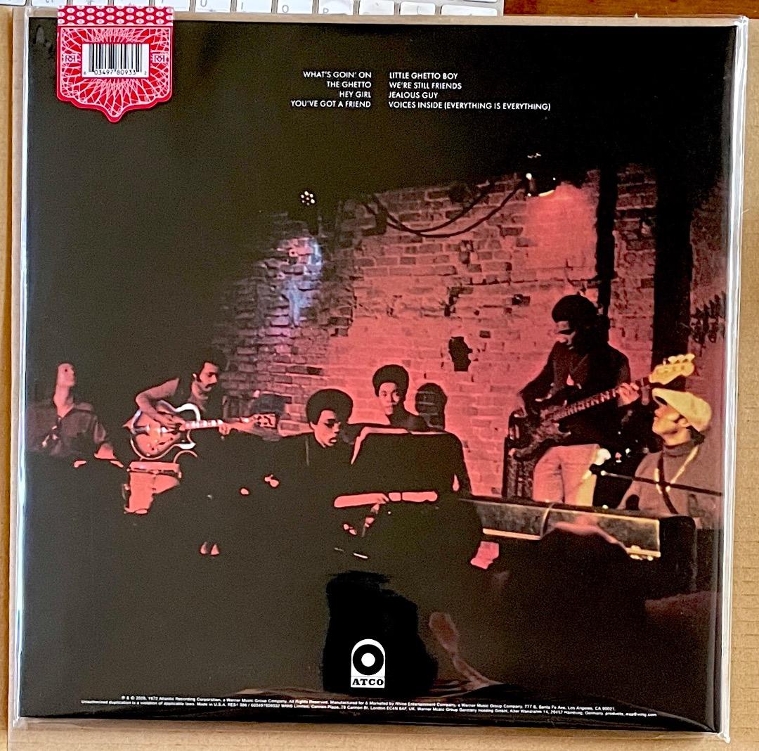 新品 高音質盤 見開きジャケット Donny Hathaway Live 送料込