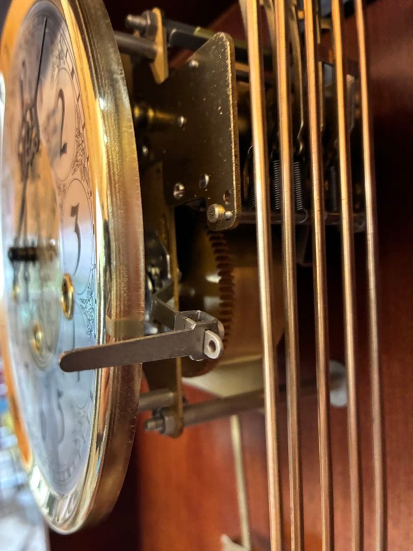 EMPEROR CLOCK COMPANY木製柱時計 大型