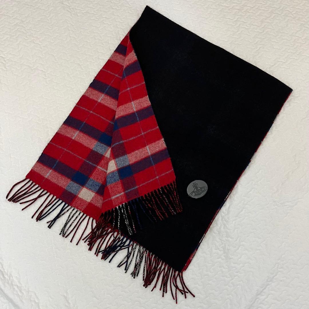 E*a様 Vivienne Westwood リバーシブル ボタン付き ストール