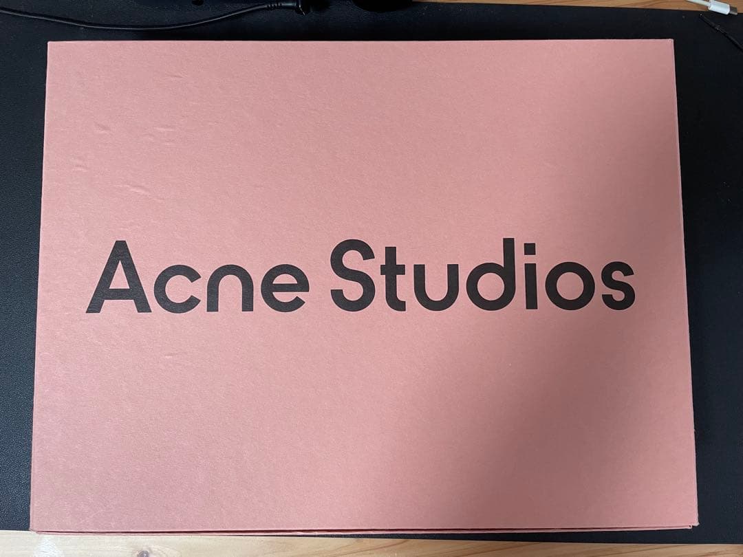 Acne Studios モヘアチェックスカーフ