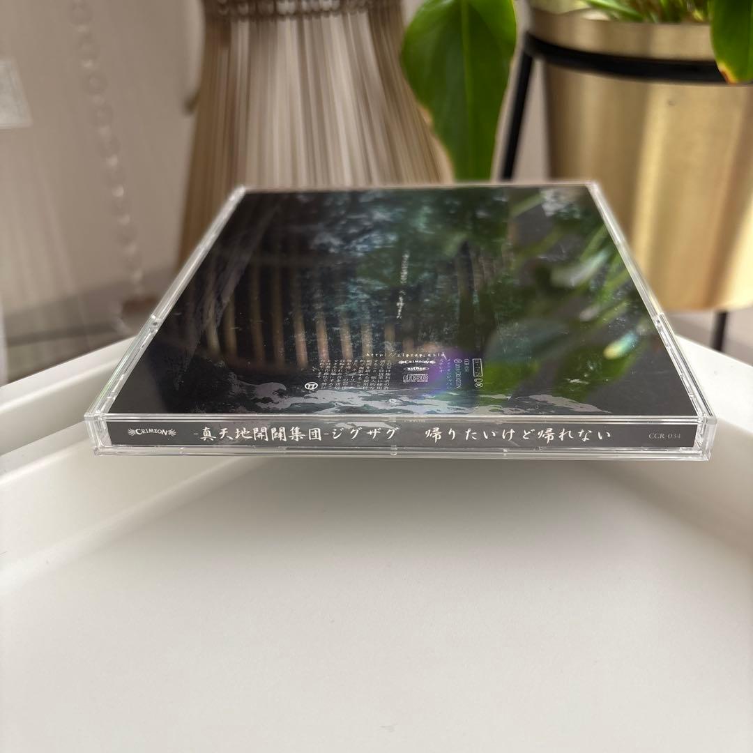 帰りたいけど帰れない 御朱印帳付き 真天地開闢集団ジグザグ CD 初回限定盤