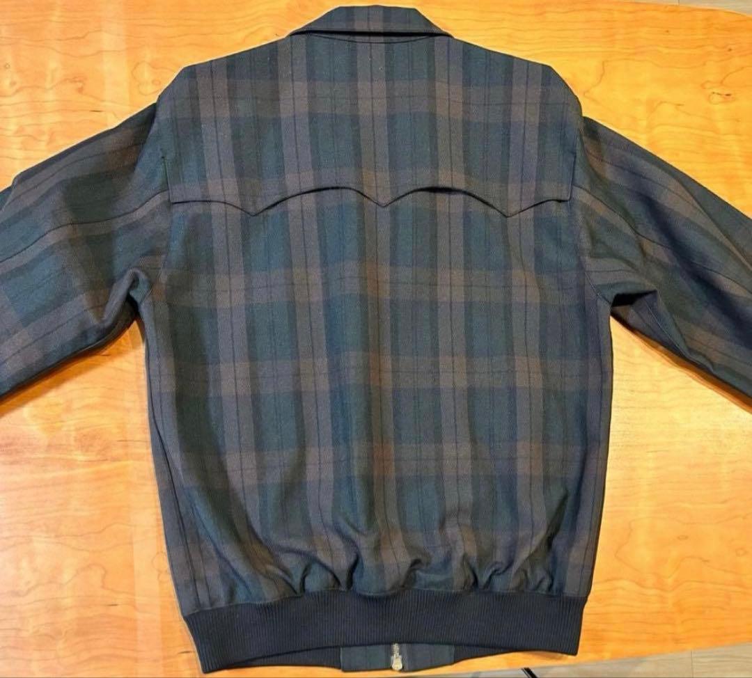 フレッドペリー Fredperry チェック　ハリントンジャケット