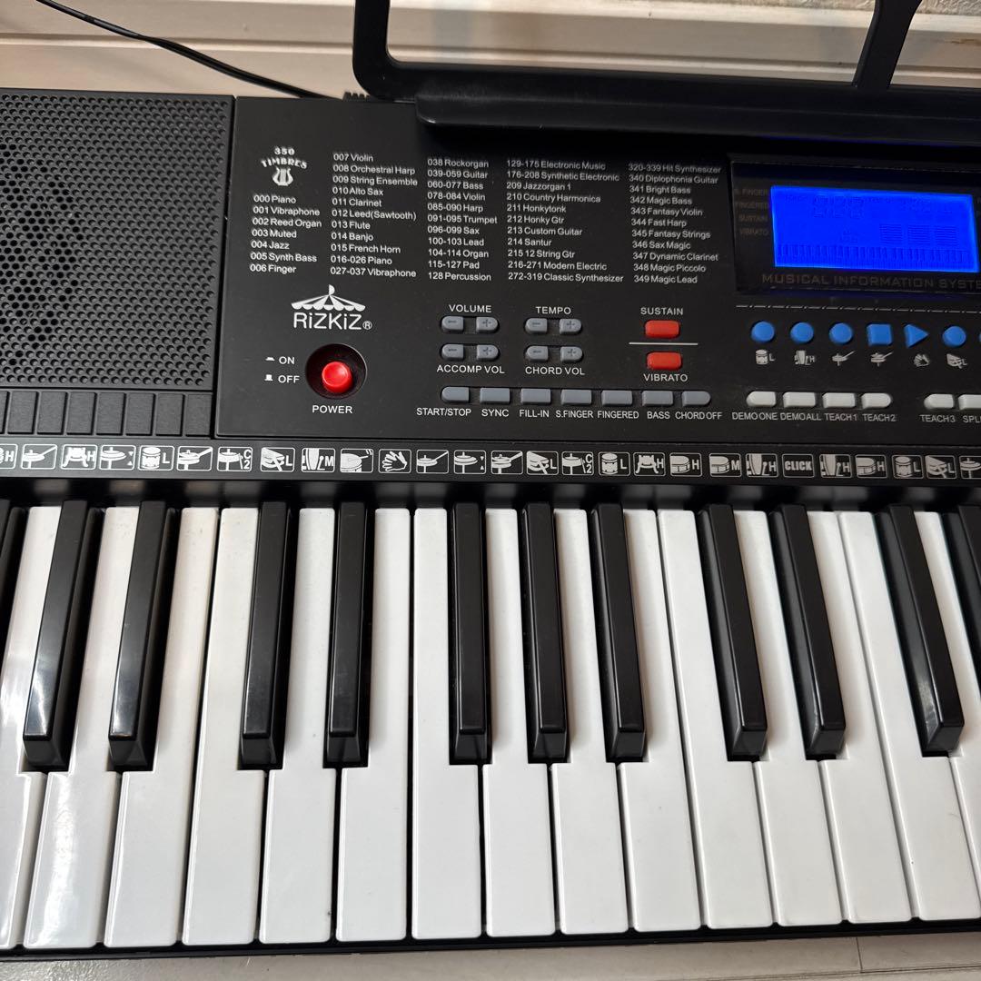 【美品】RiZKiZ(リズキズ) 電子キーボード　動作確認済