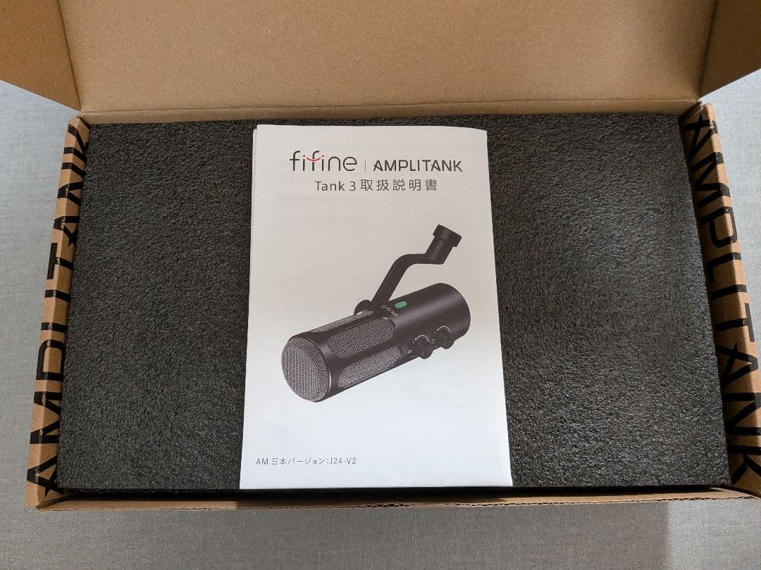 fifine AMPLITANK Tank 3 マイク