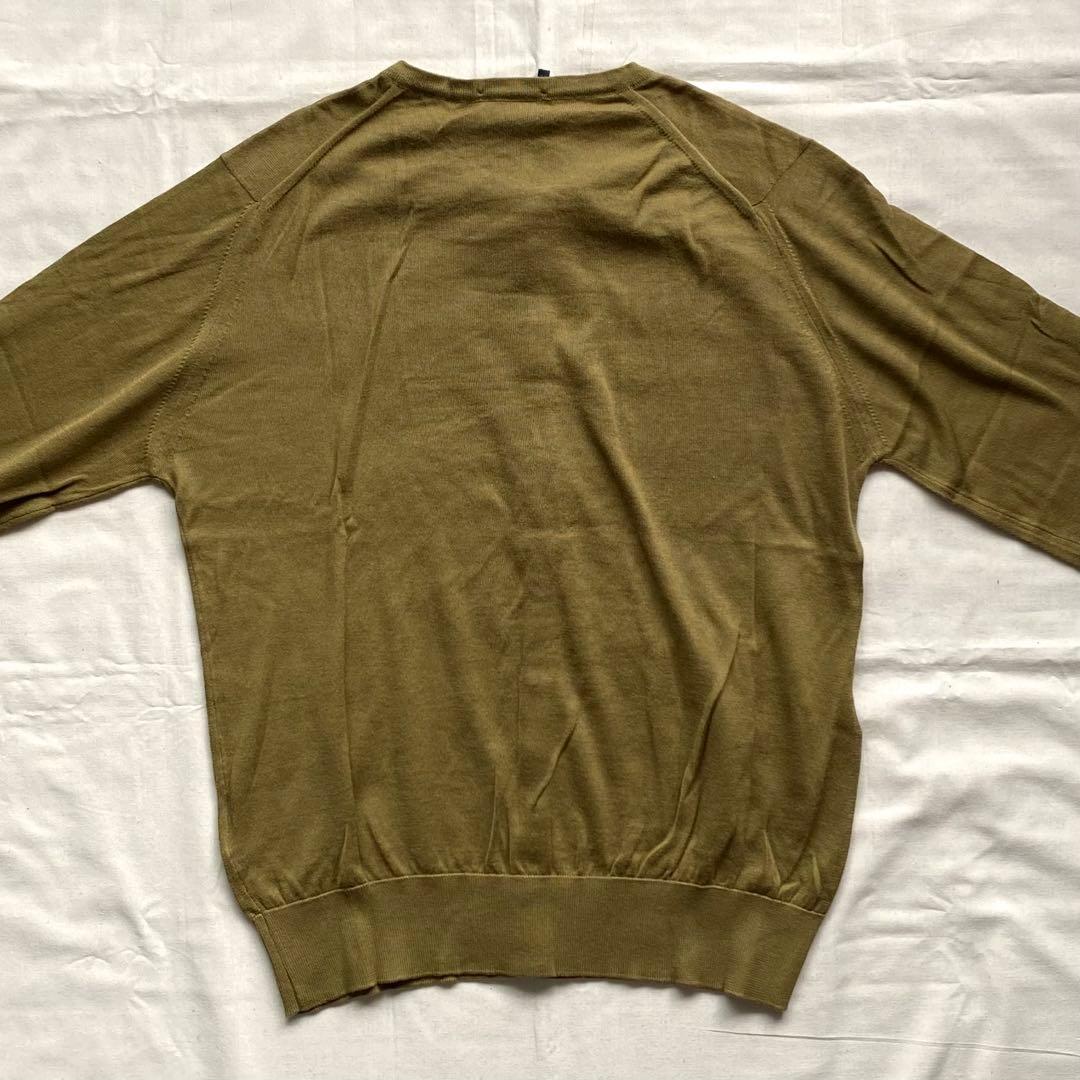 新品タグ付き JOHN SMEDLEY ジョンスメドレー カーディガン 丸首