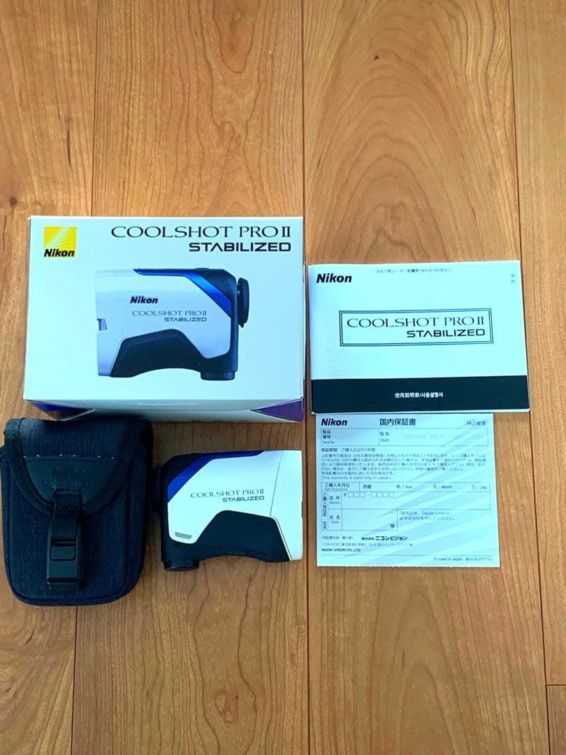 Nikon COOLSHOT PRO II スタビライズド　距離計