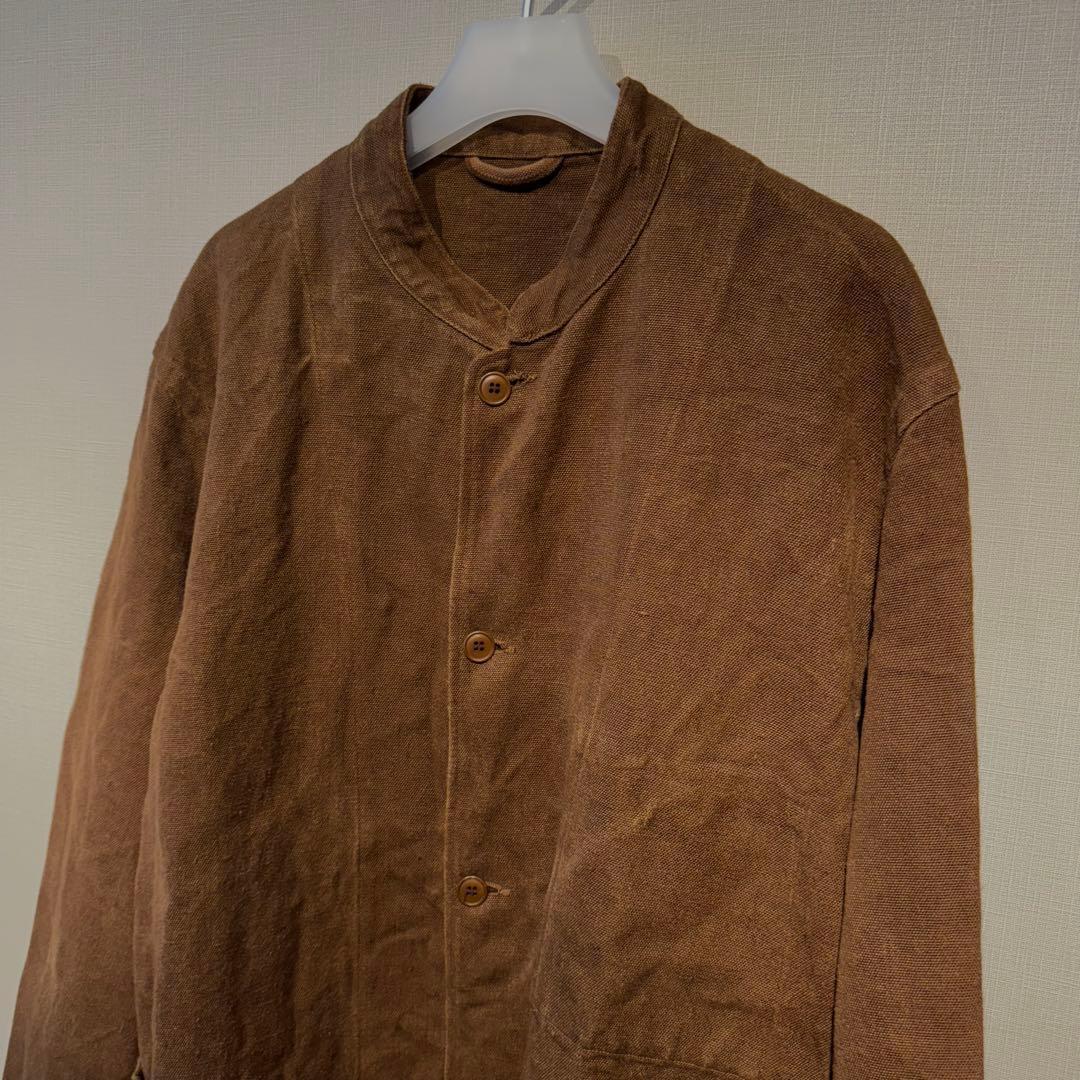 21ss comoli ヘンプダック スタンドカラージャケット 3