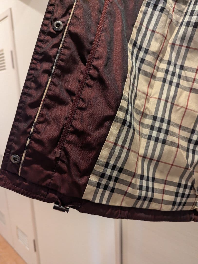 美品 Burberry バーバリー スプリングコート ノバチェック L