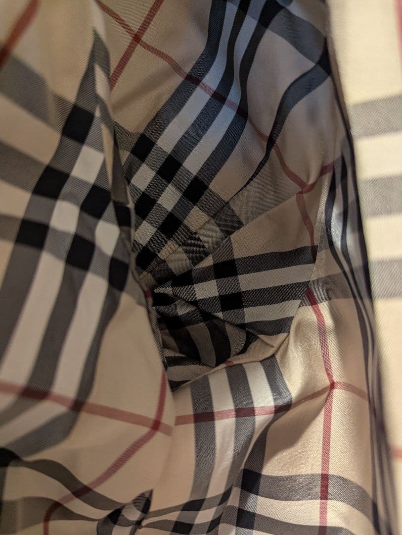 美品 Burberry バーバリー スプリングコート ノバチェック L