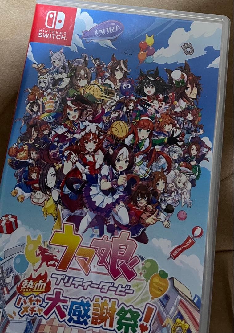 ニンテンドーSwitch ウマ娘ソフトと　ドックセット