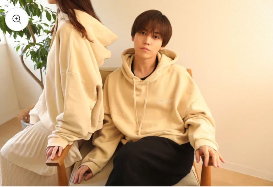 Da-iCE 岩岡徹 COMFY フーディー(ベージュ)
