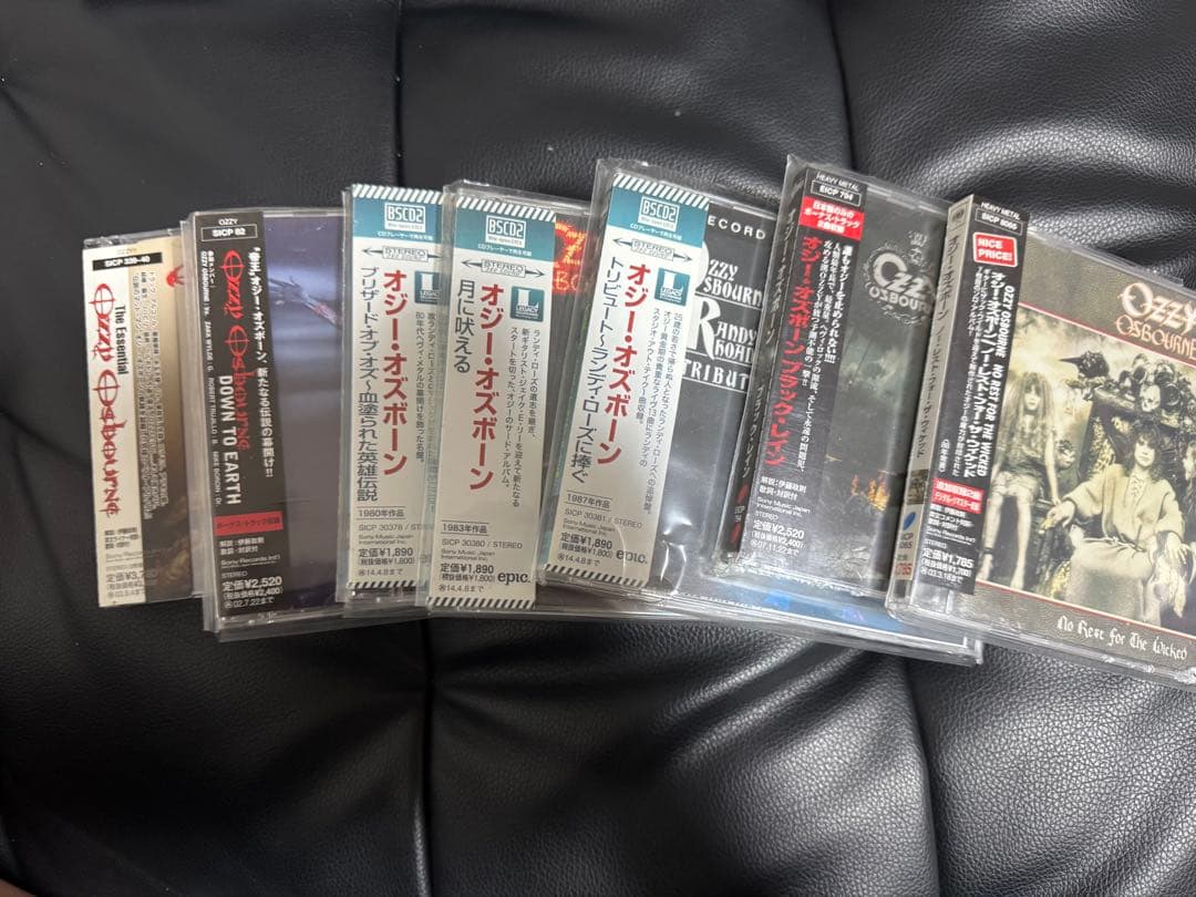 初回限定盤　オジーオズボーン　CD集