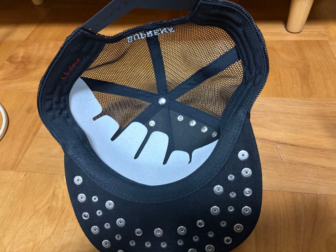 帽子 Supreme b.b. Simon Studded Mesh Back cap