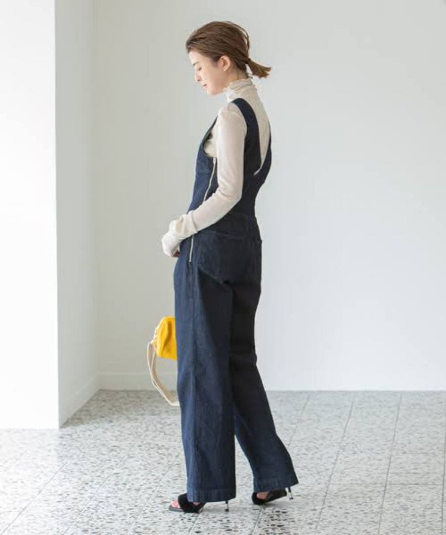 U by SPICK&SPAN MARGAUX コルセットジャンプスーツ25