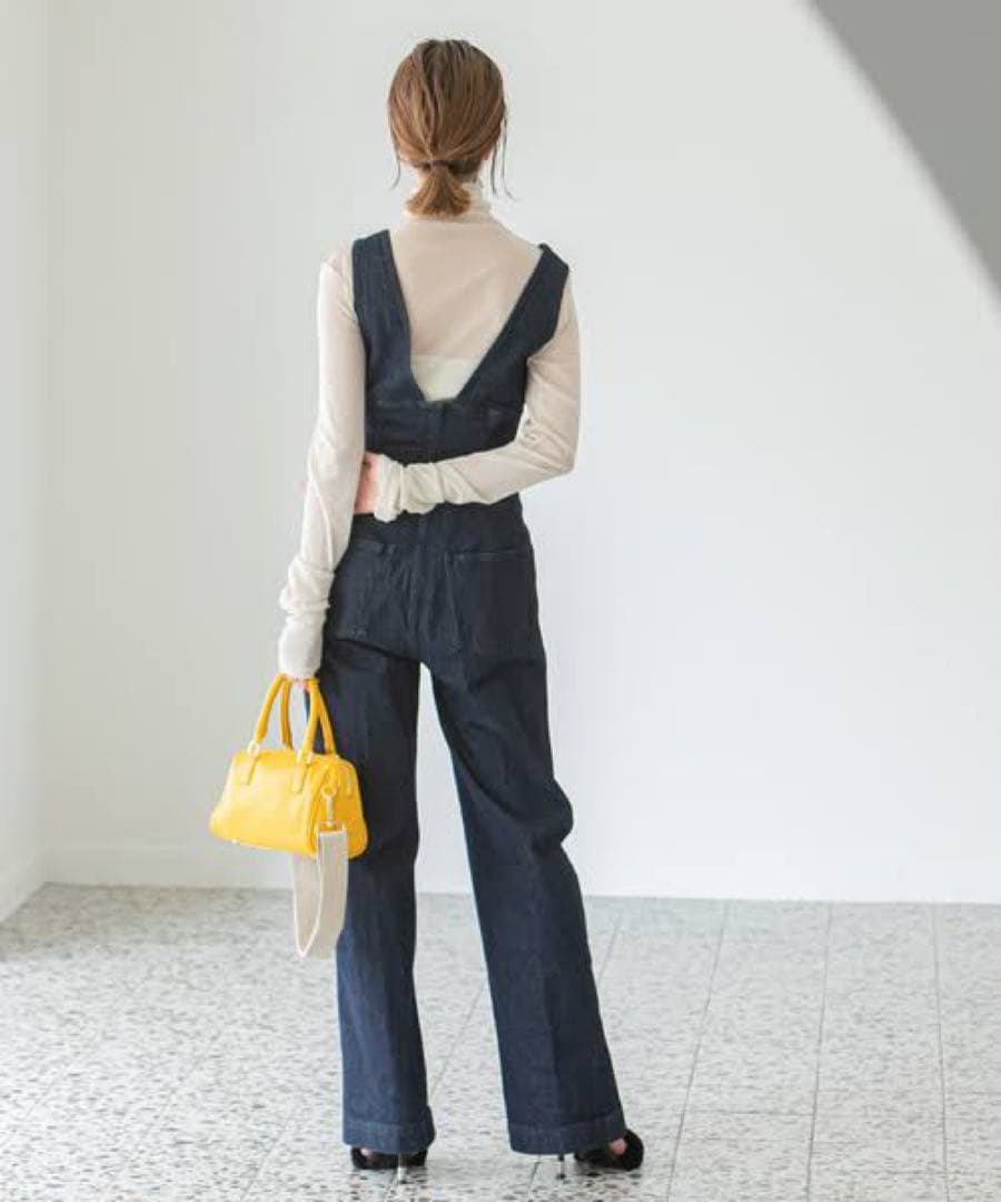 U by SPICK&SPAN MARGAUX コルセットジャンプスーツ25