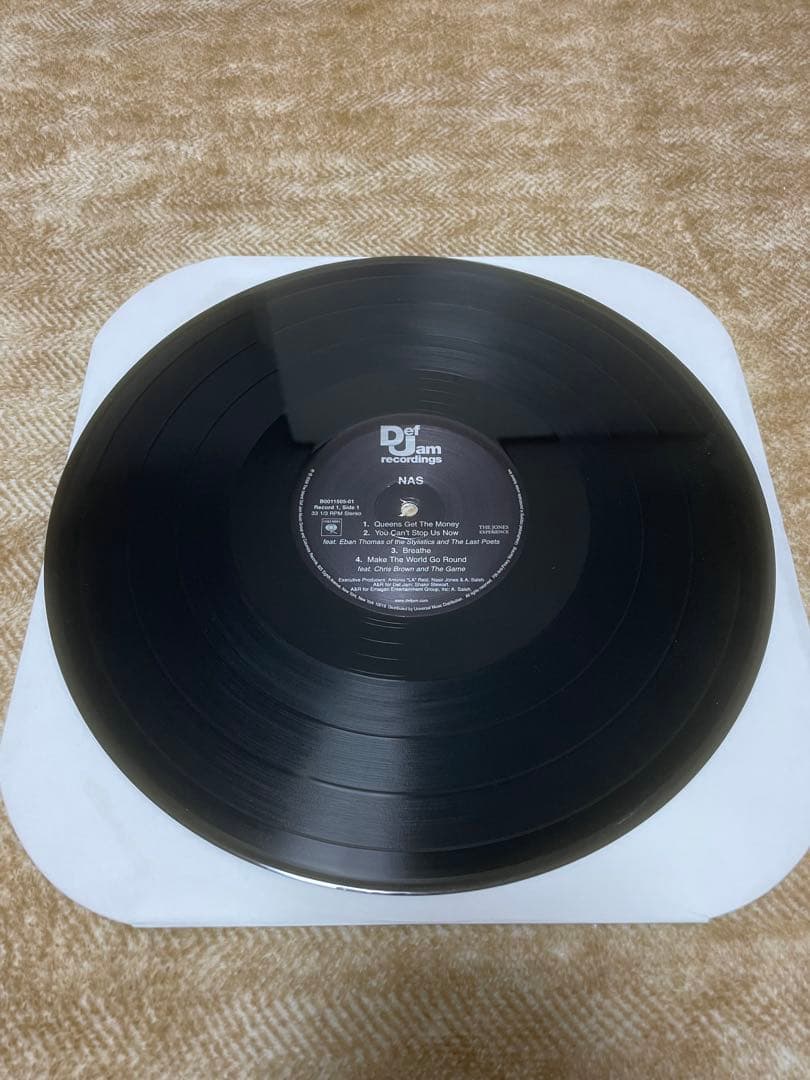 Nas Untitled レコード　12インチ　ヒップホップ