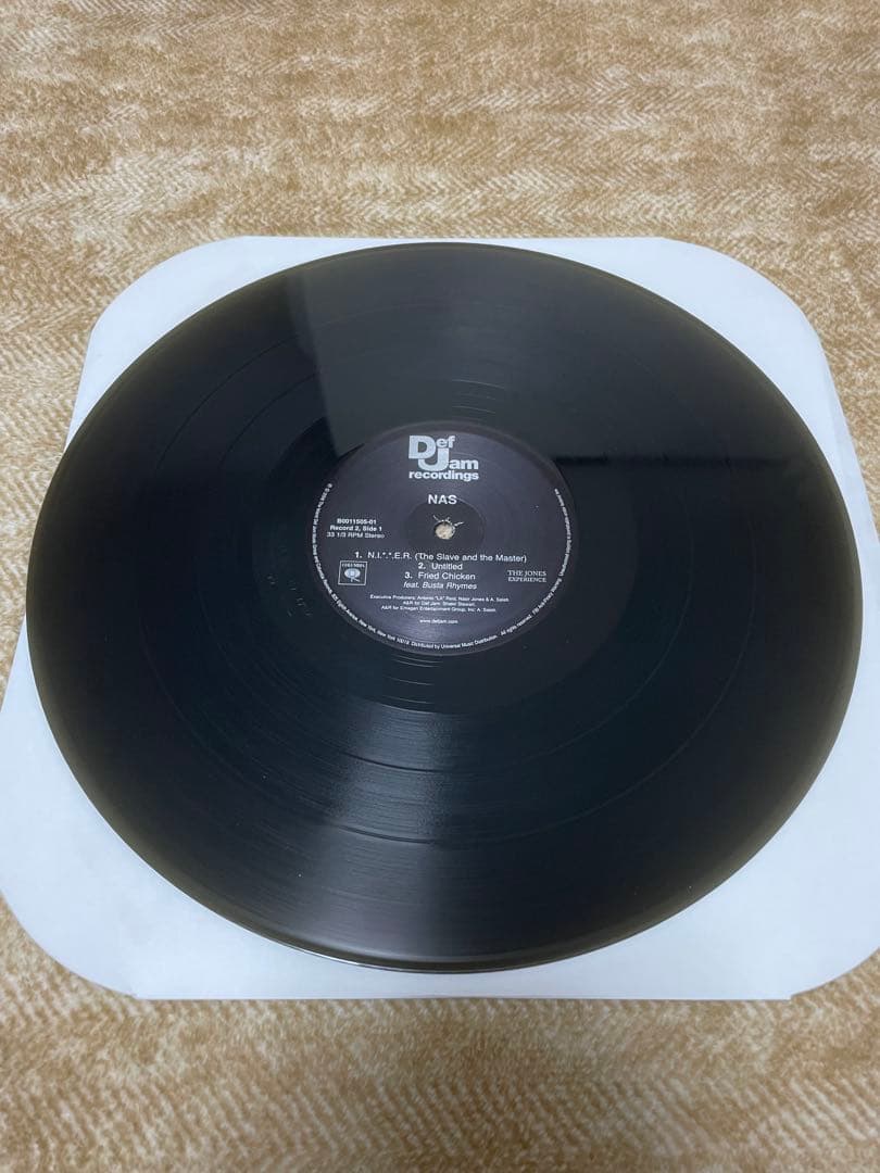 Nas Untitled レコード　12インチ　ヒップホップ