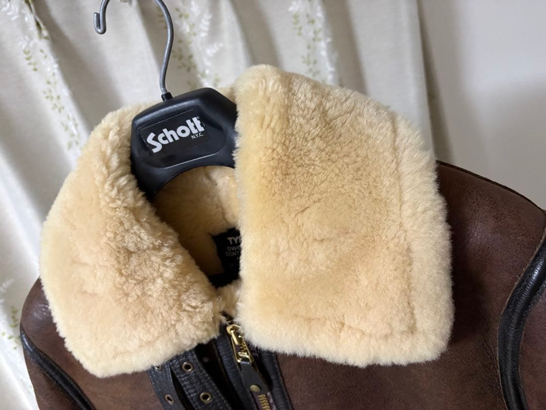 【美品】schott 257s b-3 サイズ36