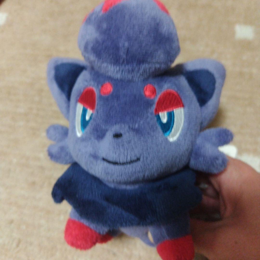 中古★ポケモンセンター　ポケモンドール　ゾロア　ゾロアドール★タグ付き
