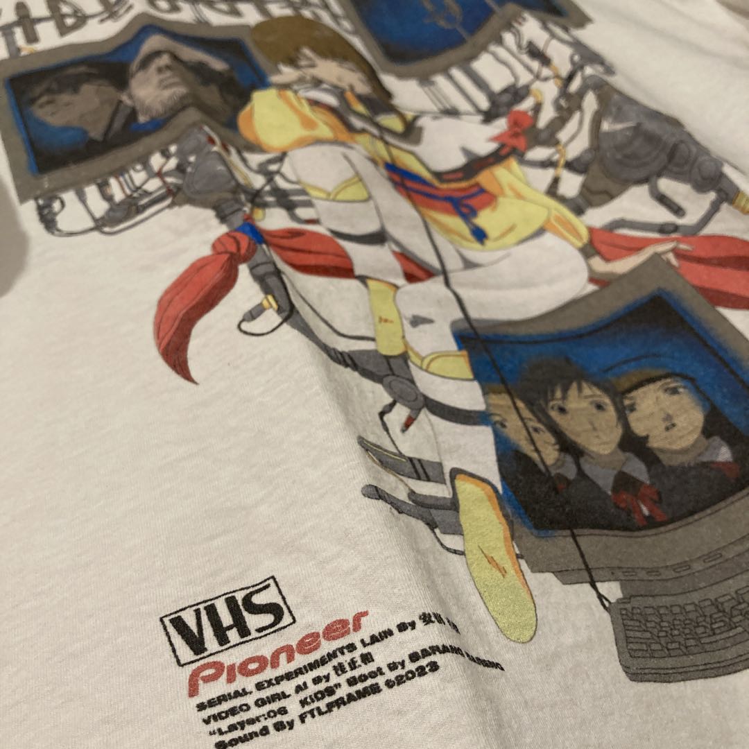 serialexperimentslainレイン×電影少女パロディTシャツ漫画