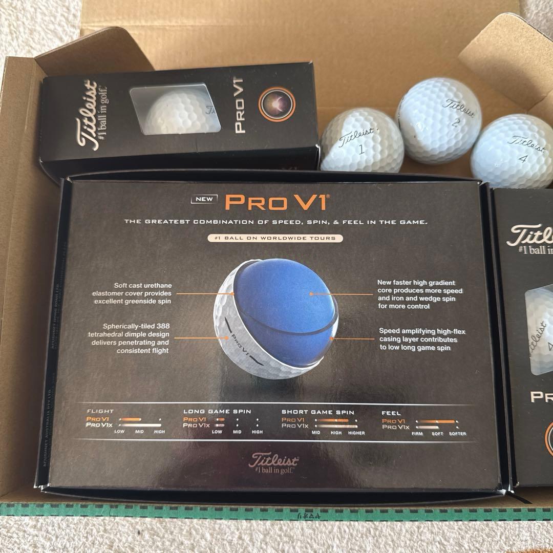 【新品】Titleist Pro V1 ゴルフボール 21個セット