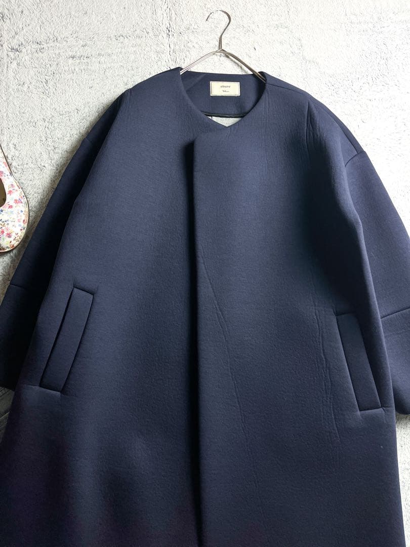 【ebure】エブール Ron Hermanコラボ ダンボールニットコート 36