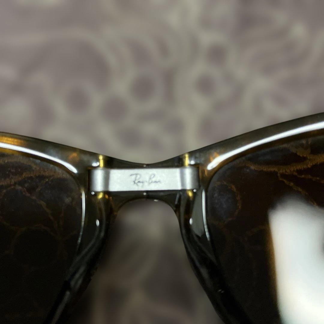 レイバン　RayBan べっこう柄折りたたみサングラス