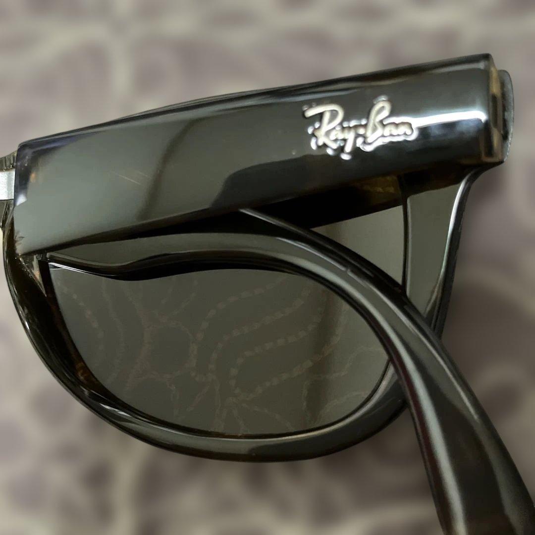 レイバン　RayBan べっこう柄折りたたみサングラス