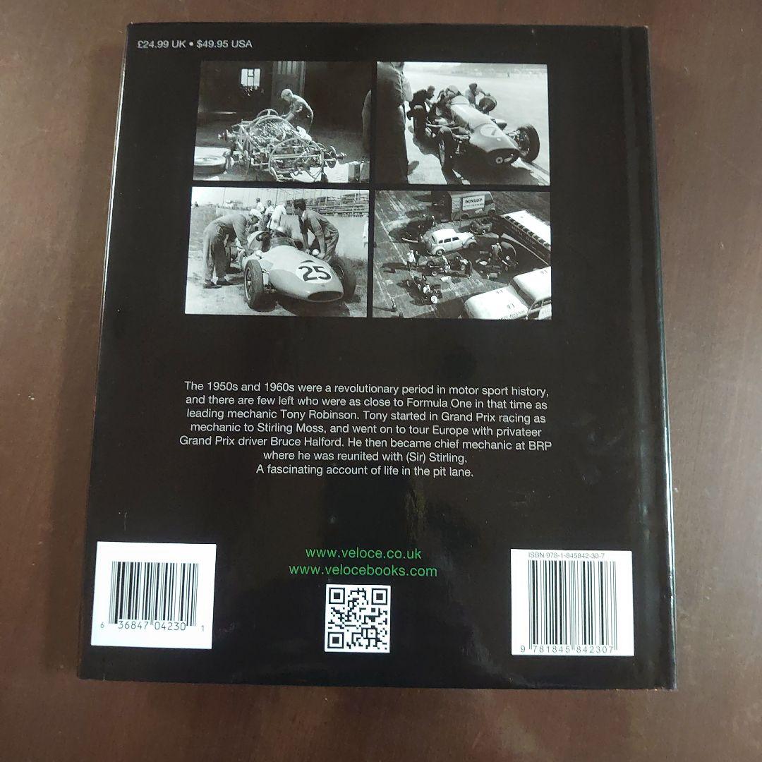 洋書 Tony RobinsonThebiographyofaracemechanic