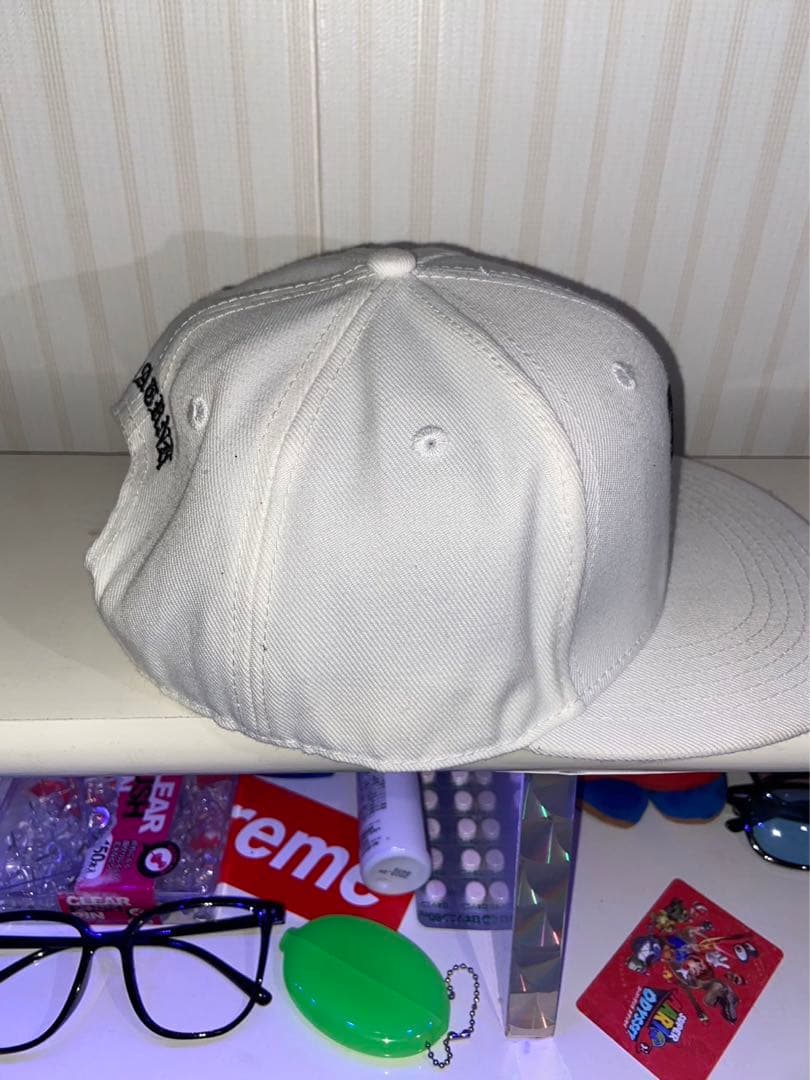 ファットランク白帽子　LAキャップ