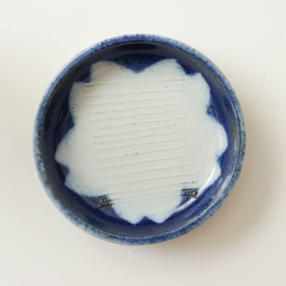 おろし器　小皿　桜　古道具