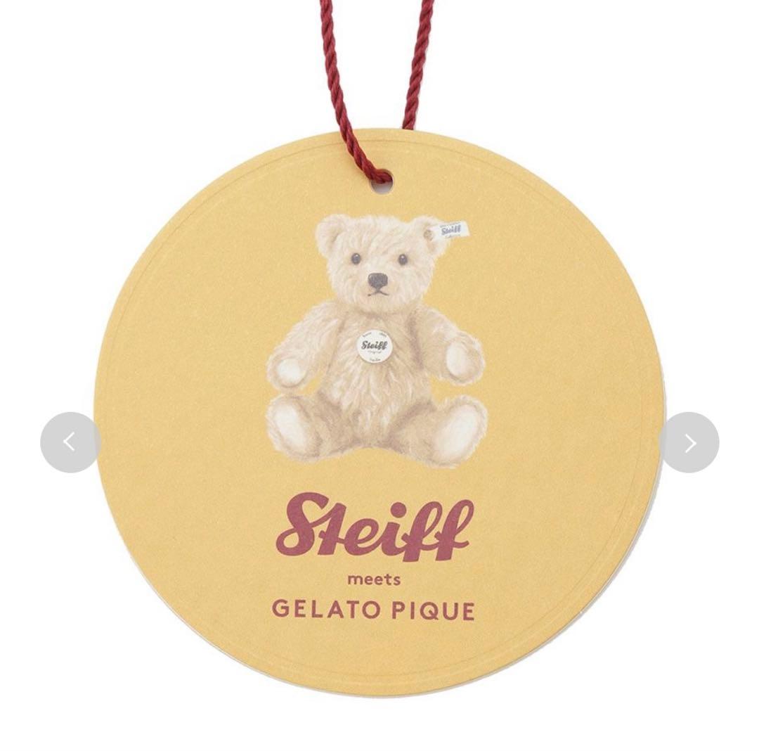 ジェラートピケ❤️シュタイフ上下セット❤️オフホワイト Steiff❤️新品、未開封
